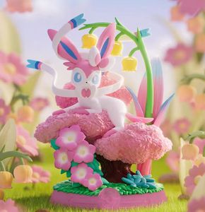 Nuevas Figuras de Acción de Anime Japonés 100% Auténticas de <span class=keywords><strong>2026</strong></span>, 9 Piezas/Caja, Pokémon Eevee, Caja Ciega V3, Juguetes Coleccionables Kawaii de Dibujos Animados - Product Image 6