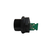Adaptor Ethernet RJ45 Tahan Air IP67 1 Gbps untuk Pemasangan Panel Depan (Female) dengan Sekrup Pengunci 2 Titik dan Fungsi Shielding