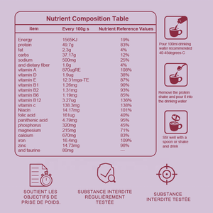 Integratore Proteico per Aumento di Peso a Marchio Privato, Multivitaminico per Donne Adulte - Product Image 2
