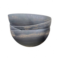 Tête d'hémisphère sanitaire demi-ronde boules de mousse de polystyrène polystyrène solide
