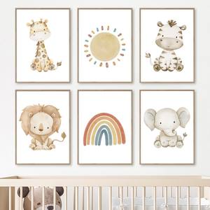 Luna nubes cielo estrellado jirafas pegatinas <span class=keywords><strong>de</strong></span> <span class=keywords><strong>pared</strong></span> habitación del bebé dibujos animados <span class=keywords><strong>pared</strong></span> calcomanía jardín <span class=keywords><strong>de</strong></span> infantes guardería armario nevera Decoración - Product Image 4