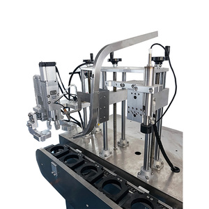 เครื่องปิดฝาขวดพลาสติกอัตโนมัติแบบรวมสำหรับการผลิตเครื่องดื่ม สบู่เหลว น้ำ แชมพู โลชั่น ครีม - Product Image 4