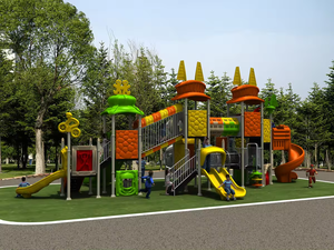 Nuova Scivoliera in Plastica Promozionale per Asili e Parchi Divertimento Pubblici Residenziali Sicuri - Product Image 4