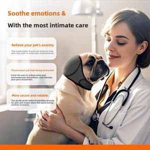 Toptan Doğrudan Satış Sonbahar ve Kış Su Geçirmez Pamuklu Köpek Kulaklıkları Köpek Duygularını Yatıştırmak veya Yüzmek İçin - Product Image 3