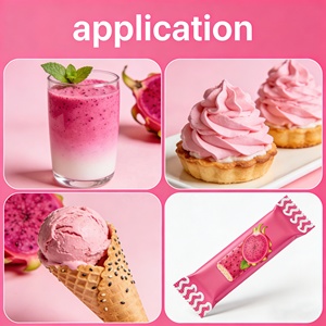 Polvere di Frutta del Drago Liofilizzata Diretta dalla Fabbrica, Polvere di Pitaya Rossa ad Alta Purezza per Bevande - Product Image 4