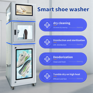 Machine de Nettoyage <span class=keywords><strong>Automatique</strong></span> de Chaussures, Nettoyage à Sec et Désinfection, Paiement Personnalisable - Product Image 5