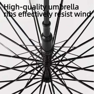 <span class=keywords><strong>Parapluie</strong></span> <span class=keywords><strong>transparent</strong></span> à 16 baleines en POE, ouverture automatique, avec logo personnalisé OEM, pour mariage, photographie de mariée, vente en gros - Product Image 3