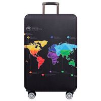 Étui à bagages en Spandex plus épais 330G, housse de protection, valise, accessoires de voyage, housse anti-poussière en néoprène élastique