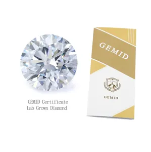CVD HPHT 0.5ct 1ct 2ct Loose Lab Diamond D E F G H I J K Color VVS1-SI Clarity Loose Lab Grown Diamond IGI Diamond