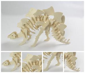 Los Más Vendidos, Nuevos Productos, Esqueletos de Dinosaurios de Madera <span class=keywords><strong>para</strong></span> <span class=keywords><strong>Armar</strong></span>, Rompecabezas <span class=keywords><strong>3D</strong></span> Apilables, Juguetes Educativos <span class=keywords><strong>para</strong></span> Niños y Niñas - Product Image 3