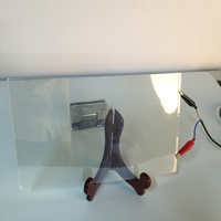 Película Inteligente PDLC Autoadhesiva, Ajustable, Eléctrica, para Tinte de Ventanas, Decorativa y Moderna, para Vidrio Arquitectónico