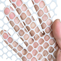 Grillage plat en plastique anti-âge pour sols d'élevage avicole, filet de drainage des excréments de poulets et de canards