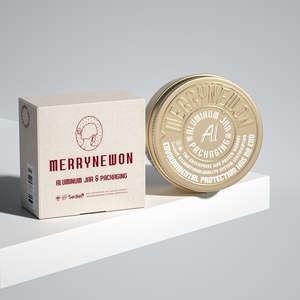 Merrynewon – Pot en aluminium de haute qualité avec impression en relief pour crème corporelle - Product Image 4