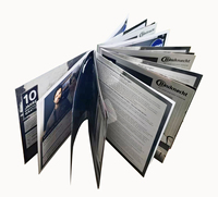Cartes de garantie et brochures personnalisées en couleur écologique avec impression offset, papier de taille personnalisée