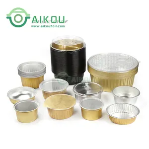 Most Popular Products For 2023 Black Gold Aluminium Foil Can Be Used In Microwave Aluminum Foil Container Tray