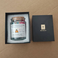 Nouvelle Arrivée : Coffret Cadeau – Bouteille à Vœux en Verre Transparent Vide, Bouteille à Message, Bouteille à Arôme pour Bougie, Décoration de Bureau et de Maison