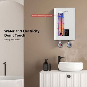 6KW-8KW 220V Control táctil de alta calidad Calentador de agua instantáneo de acero inoxidable Calentador de agua eléctrico Ducha eléctrica Eau Electrique - Product Image 4