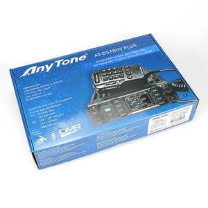 วิทยุสื่อสารเคลื่อนที่ Anytone AT-D578UV PLUS DMR แบบสองย่านความถี่ ETSI DMR Tier I II กำลังส่ง <100 มิลลิวัตต์ ระยะส่ง 500 เมตร รองรับเสียงและวิดีโอ - Product Image 2