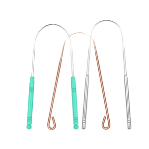 Efficient Eco-Friendly Stainless Steel Tongue Cleaner & Effective Tongue Scraper for Home Use - Product Image 1