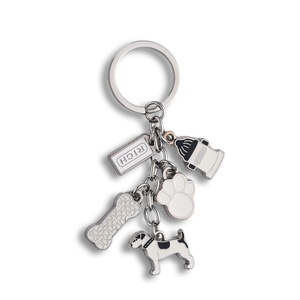 Silver Plated <b>Customized</b> Design Famous Building Charm Airplane Travel Metal <b>Keychain</b> - Product Image 6