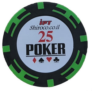 Jetons de poker en céramique personnalisés et durables avec design en secteur 39 mm x 3,3 mm pour clubs de poker – NE PAS STOCKER - Product Image 3