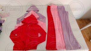 Vêtements pour femmes personnalisés Y2K, vêtement de <span class=keywords><strong>jogging</strong></span> en velours avec patch brodé avec logo pour le corps, veste en velours et <span class=keywords><strong>pantalon</strong></span> pour grande fille, ensembles deux pièces - Product Image 2