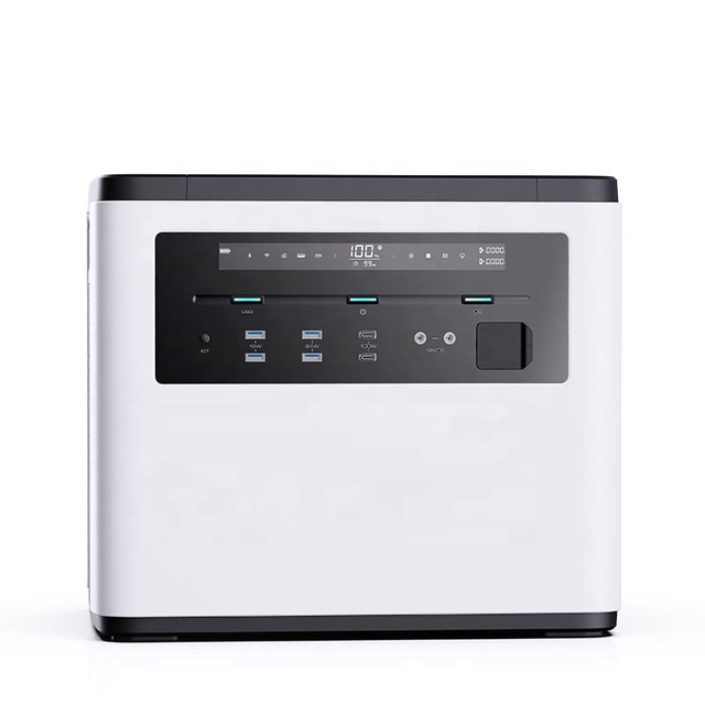New Product Oem Odm Lifepo4 Battery Solar Power Bank Portable Power Station 2000w Solar Generator 220v