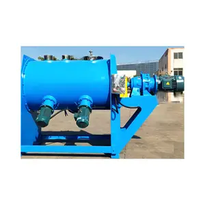plow coulter high shear horzontal-type plough mixer paste mixer dry powder polyester putty mixing machine