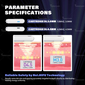 جهاز تجميل HIFU عالي الكثافة 5 في 1 لشد الوجه وتجديد البشرة، أفضل سعر لجهاز HIFU 12D - Product Image 5