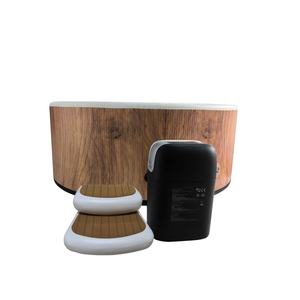 Piscine <span class=keywords><strong>SPA</strong></span> gonflable ronde à prix d'usine <span class=keywords><strong>pour</strong></span> l'extérieur avec <span class=keywords><strong>couverture</strong></span> <span class=keywords><strong>isolante</strong></span>, pompe et application <span class=keywords><strong>pour</strong></span> smartphone - Product Image 5