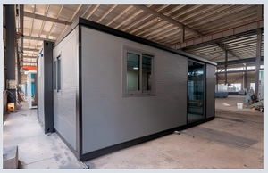 <span class=keywords><strong>Maison</strong></span> conteneur pliable <span class=keywords><strong>de</strong></span> luxe moderne avec murs multi-vernis pour bureau mobile préfabriqué - Product Image 3