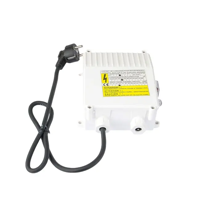 Pump Accessories Single Phase Control Box Deep well Water Pump