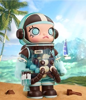 Коллекционные фигурки POPMART MEGA SPACE MOLLY 400% Mint Chocolate Anime из ПВХ, масштаб 1/12, для декора дома, в закрытых коробках-сюрпризах