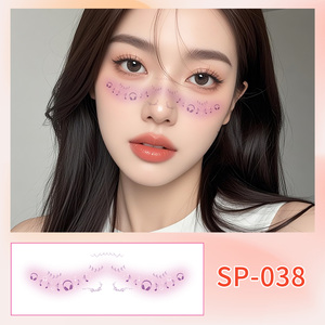 Nuevo Diseño de Pegatinas de Tatuaje Temporales para Maquillaje Facial a Prueba de Agua - Product Image 5