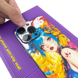 Độ chính xác cao chói cao cấp điện thoại di động cứu trợ tùy chỉnh bìa sau máy in Sticker máy in phim da cho điện thoại - Product Image 3