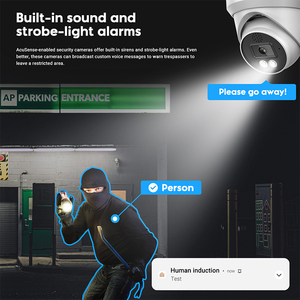 Vikylin 6MP 4k <span class=keywords><strong>8MP</strong></span> PoE IP âm thanh 2 chiều 98ft tầm nhìn màu đêm F1.0,MicroSD 256GB, <span class=keywords><strong>Camera</strong></span> vòm ngăn chặn hoạt động - Product Image 6