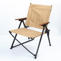 Chaise pliante d'extérieur solide Kermit pour le glamping, le camping, les pique-niques, la pêche, les loisirs, portable, ultra-légère, mobilier d'extérieur