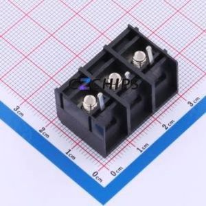 PLPK9500-3P-13 Barrier Terminal Block Through hole Component (THT),P=9.5mm Connector 1x3P 3P 1 3 - Product Image 2
