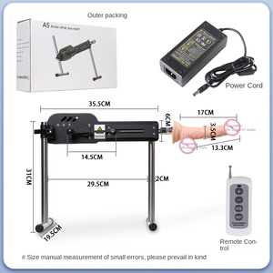 דגם a5 אמריקאי אמריקאי מלא אוטומטי-מין רטט מכונת סקס עבור נקבה - Product Image 5