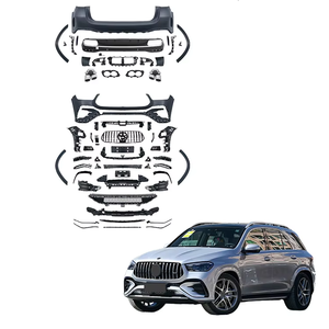 Kit carrosserie style AMG53 pour Mercedes-Benz <span class=keywords><strong>GLE</strong></span> W167 2020-2023, conversion facelift, pare-chocs et calandre sans découpe - Product Image 1