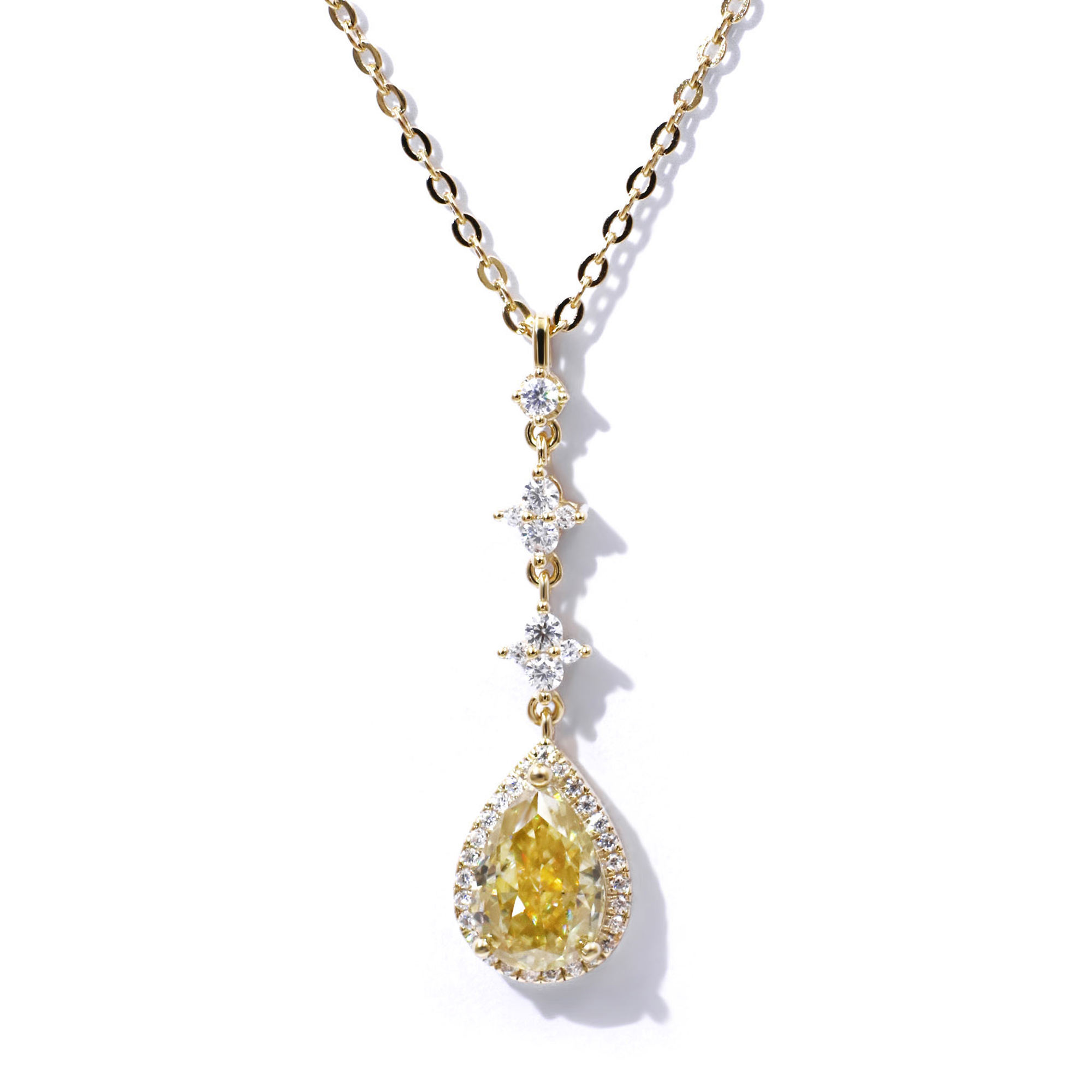 หินหลักสีเหลือง ชุบทอง