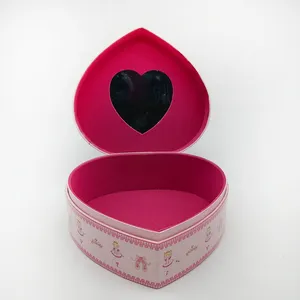 <b>Heart</b> <b>shaped</b> cosmetic packaging gift <b>box</b>, customizable according to needs - Product Image 2