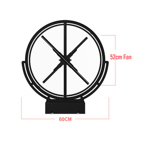 52cm <b>3D</b> Hologram Led Fan Wall Mount <b>3D</b> Holographic Advertising Street Entrance Advertising Holographic Box - Product Image 1