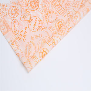 Hot Sale Custom Brand Logo Printing Glassine Tissue Paper Handmade Recyclable Biodegradable Gift Packing Stickers Greaseproof - Product Image 3