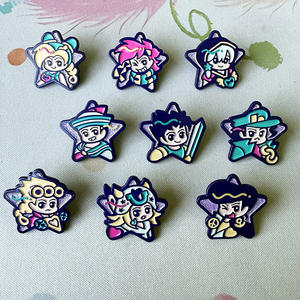 Fabricante Mayorista de Pins de Esmalte Personalizados con Diseños de Dibujos Animados, Anime y Películas, y Pins de Solapa de Metal Teñido para Adorno de Mochila o Colección de Fans - Product Image 1