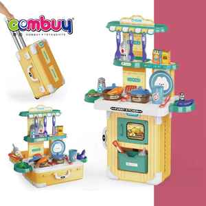 Caja de Almacenamiento de Juguetes 3 en 1, Maleta de Juguete <span class=keywords><strong>para</strong></span> Niños, Juego de Imitación - Product Image 5