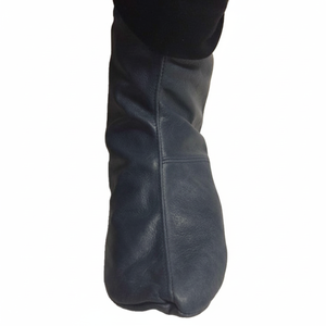 Warm Athletic <b>Socks</b> 100% Halal Leather Winter Khuff <b>Men's</b> Women's Unisex Halal Cow Leather <b>Socks</b> Khuff's - Product Image 1