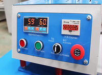Presse à chaud double station à pression d'air pour transfert thermique de vêtements, casquettes, t-shirts et impression de logos en relief