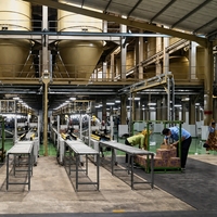 Usine professionnelle chinoise de production de poudre à lessiver, ligne de production complète de poudre à lessiver, fournisseur d'usine