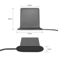 Antenne de bureau omnidirectionnelle 4x4 MIMO à bande complète 600-6000MHz 2.4G/5.8G Wi-Fi et 5G pour routeur/modem/amplificateur de Signal